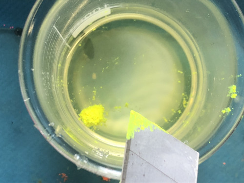 Colorant poudre fluo