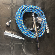 CABLE AND AIRBRUSH GUN